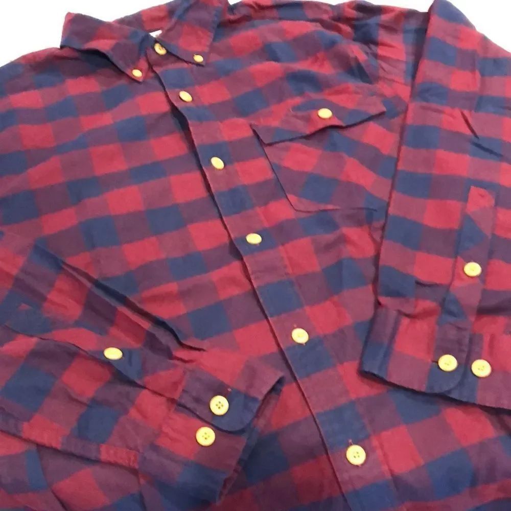 Duluth Trading Post Flannel Sz. L